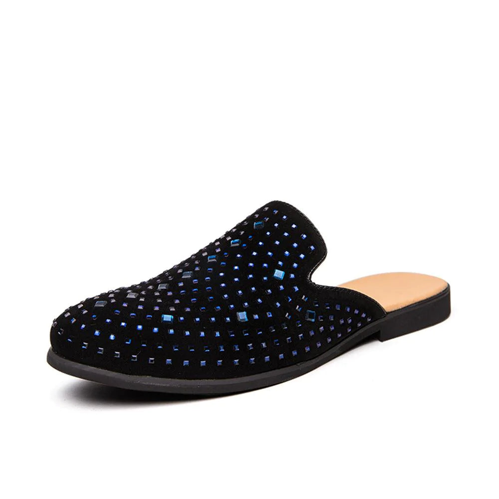 Baotou Breathable Semi-Drag Leather Shoes Small Leather Shoes - melvincucci