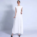Base Skirt Basic Sleeveless Long Dress Women - melvincucci