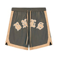 Basketball Pants Drawstring Five-point Pants Men And Women Couple Loose Shorts - melvincucci