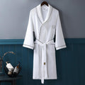 Bathrobe Absorbent And Quick-drying Men's Women's Long Couples Thin Robe - melvincucci