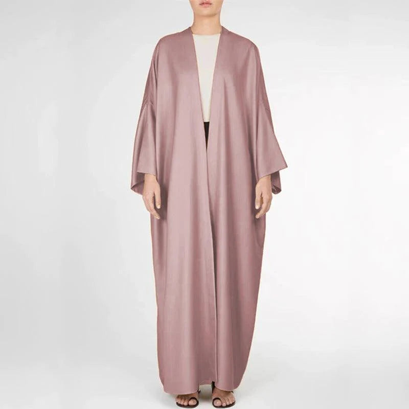 Batwing Kaftan Abaya Dubai Kimono Turkey Muslim Fashion Cardigan Mujer Moroccan Dress Caftan Islam Abayas For Women Robe Femme - melvincucci