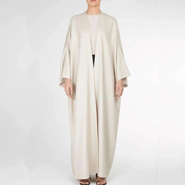 Batwing Kaftan Abaya Dubai Kimono Turkey Muslim Fashion Cardigan Mujer Moroccan Dress Caftan Islam Abayas For Women Robe Femme - melvincucci