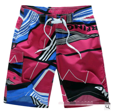 Beach pants men's casual loose pants, quick-drying beach pants, new shorts, men - melvincucci