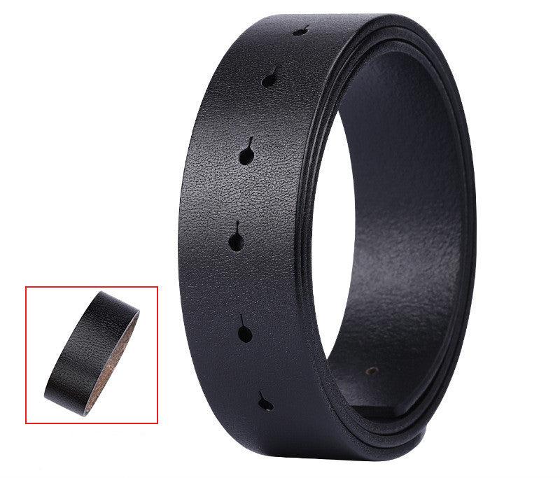 Belt men do not take the lead smooth buckle - melvincucci