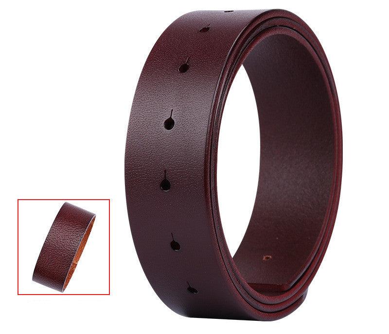 Belt men do not take the lead smooth buckle - melvincucci