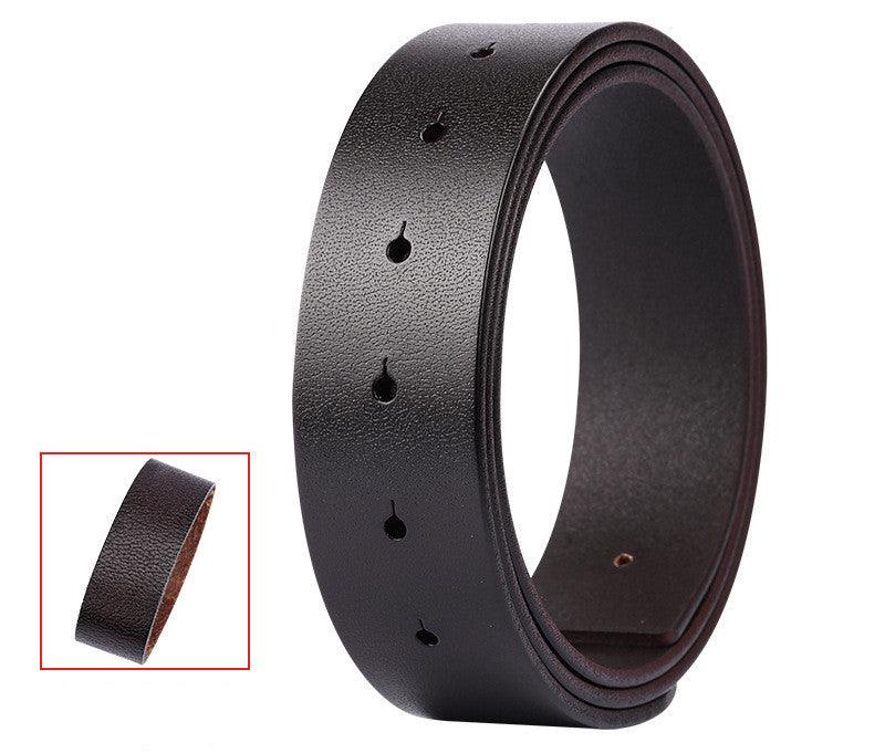 Belt men do not take the lead smooth buckle - melvincucci