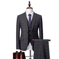 Men's Business Suits Korean Version Slim Wedding Groom Suit Men - melvincucci