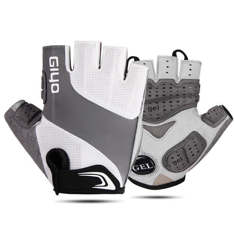 Bicycle Gloves Half Finger Outdoor Sports Gloves For Men Women Gel Pad Breathable MTB Road Racing Riding Cycling Gloves - melvincucci