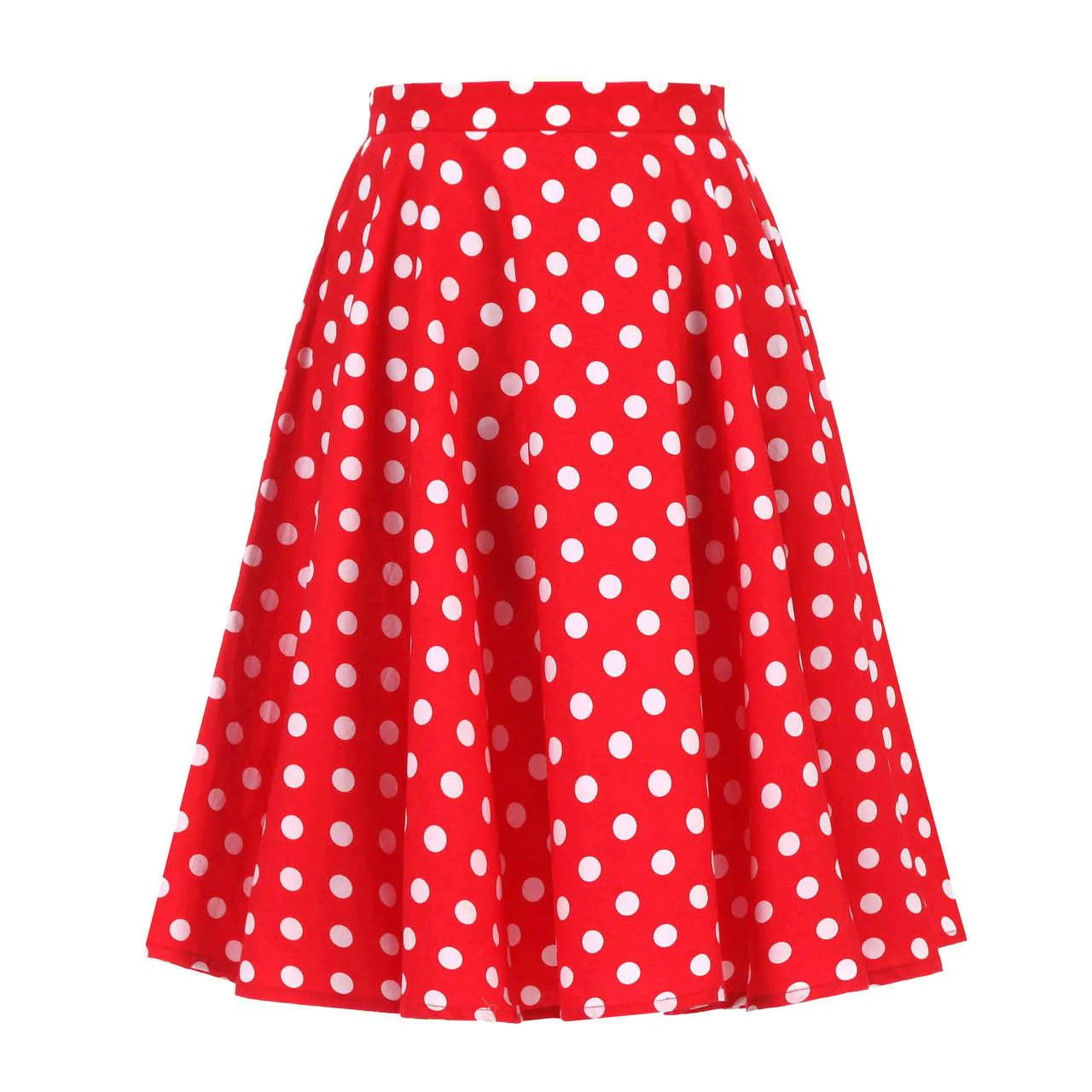 Big Swing Skirt Retro Skirt Polka Dot Skirt Short Skirt Women - melvincucci
