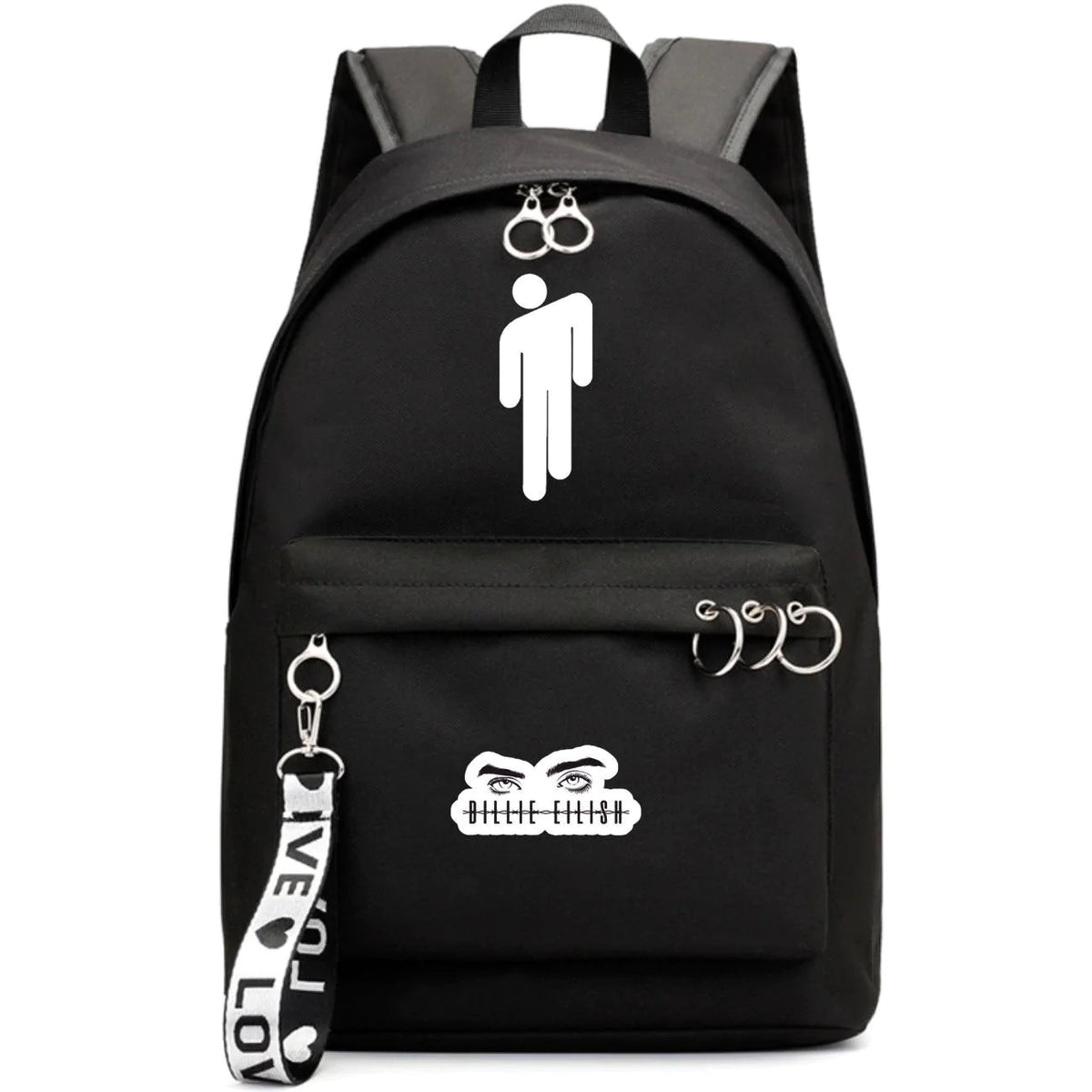 Billie Eilish Shoulder Bag Student Men and Women - melvincucci