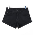 Black Denim Shorts For Women Celebrity Same Style - melvincucci