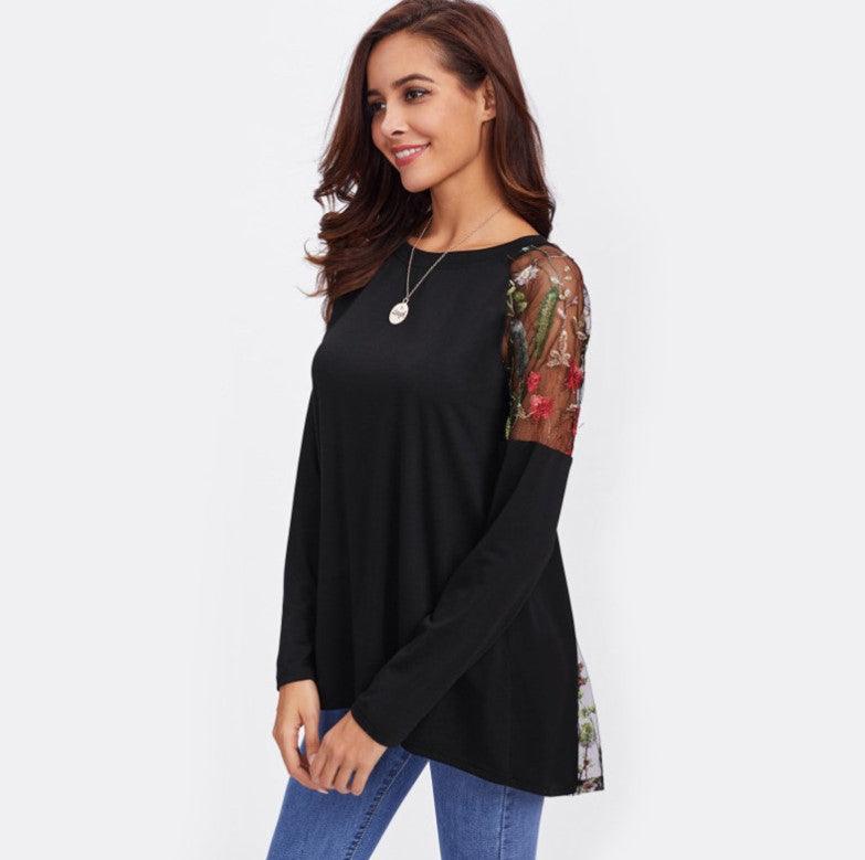 Black Knot Raglan Sleeve T shirt Women - melvincucci