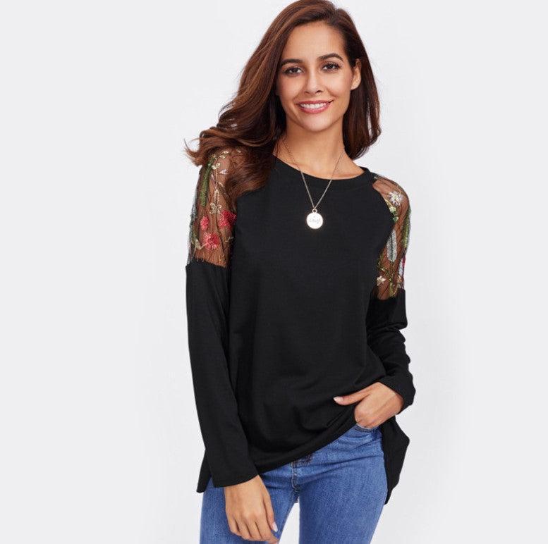Black Knot Raglan Sleeve T shirt Women - melvincucci