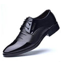 Black Shoes With Pointed Toe For Men - melvincucci