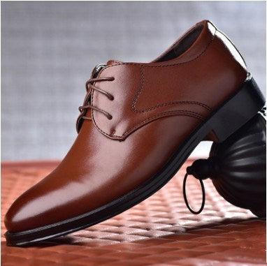Black Shoes With Pointed Toe For Men - melvincucci