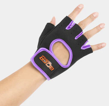 Bohr wholesale gloves, gloves, semi finger gloves, men and women's fitness products, outdoor cycling, skidproof and breathable - melvincucci