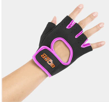 Bohr wholesale gloves, gloves, semi finger gloves, men and women's fitness products, outdoor cycling, skidproof and breathable - melvincucci