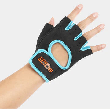 Bohr wholesale gloves, gloves, semi finger gloves, men and women's fitness products, outdoor cycling, skidproof and breathable - melvincucci