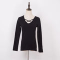 Bottoming shirt women long sleeve plus size women - melvincucci