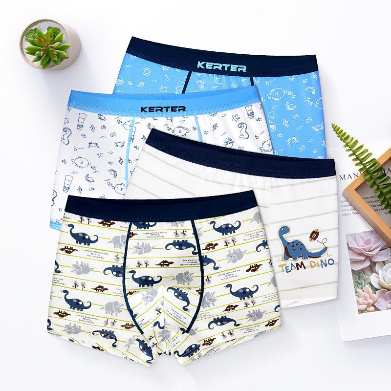 Boy's Underwear Boxer Cotton Children's Underwear - melvincucci