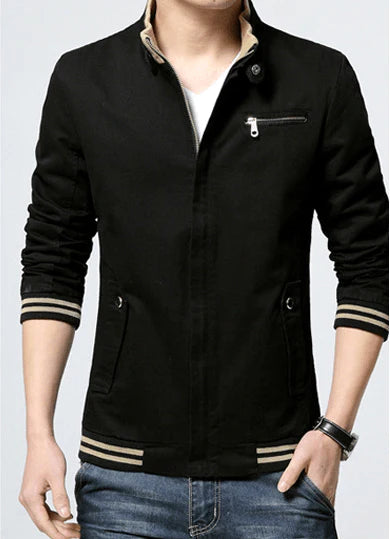 Brand New Spring Autumn Men Casual Jacket Coat Men's Fashion Washed Pure Cotton Brand-Clothing Jackets Male Coats - melvincucci