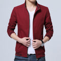 Brand New Spring Autumn Men Casual Jacket Coat Men's Fashion Washed Pure Cotton Brand-Clothing Jackets Male Coats - melvincucci