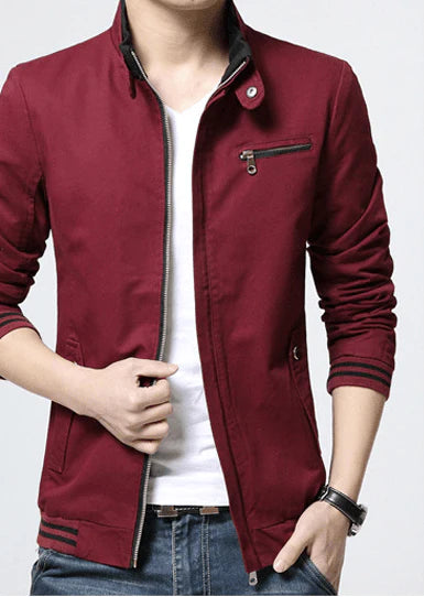 Brand New Spring Autumn Men Casual Jacket Coat Men's Fashion Washed Pure Cotton Brand-Clothing Jackets Male Coats - melvincucci