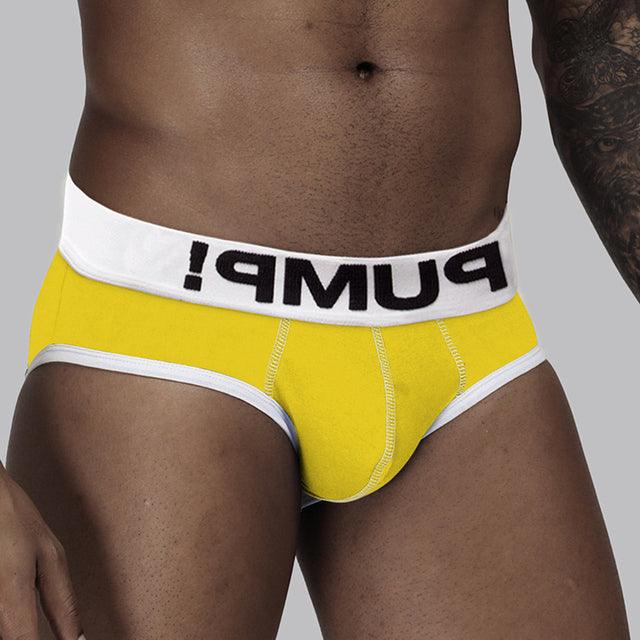Breathable Cotton Gay Sexy Underwear Men Jockstrap Briefs - melvincucci