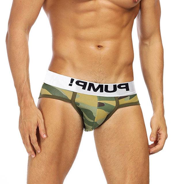 Breathable Cotton Gay Sexy Underwear Men Jockstrap Briefs - melvincucci