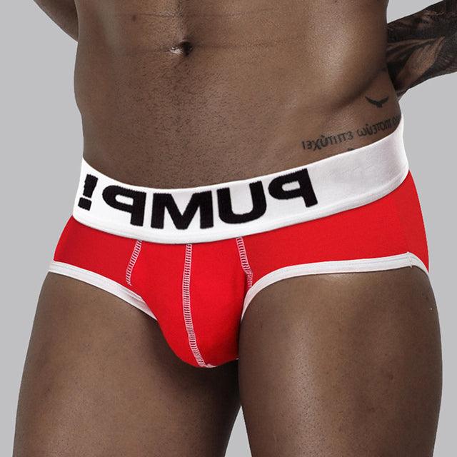 Breathable Cotton Gay Sexy Underwear Men Jockstrap Briefs - melvincucci