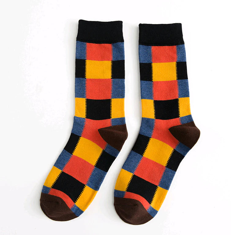 British wind socks personality couple socks men and women cotton stockings - melvincucci