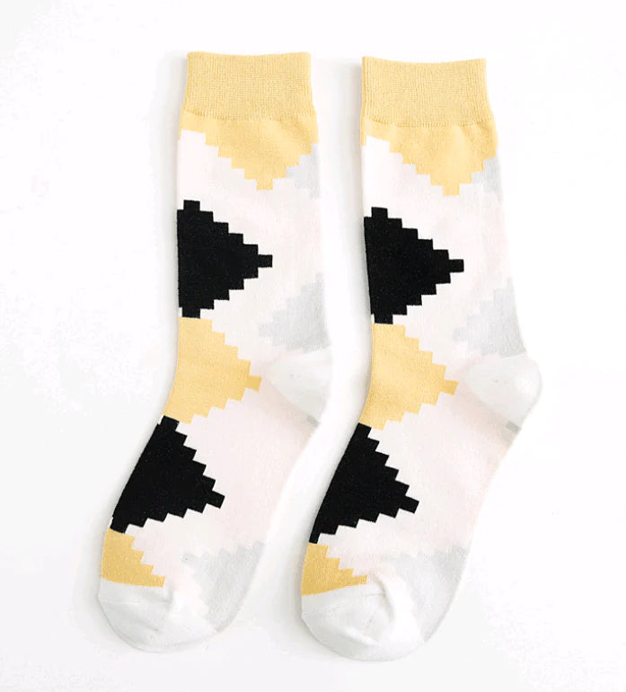 British wind socks personality couple socks men and women cotton stockings - melvincucci