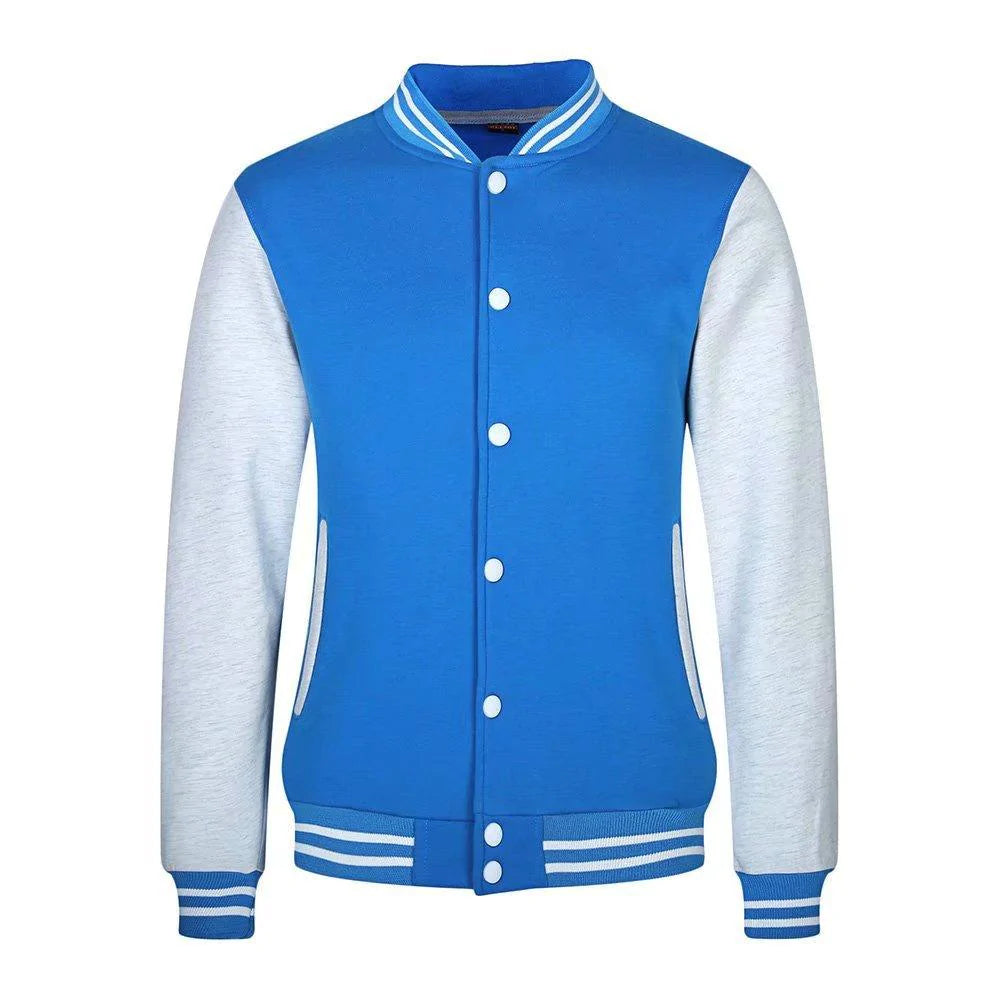 Button padded baseball uniform men and women cardigan sports jacket - melvincucci