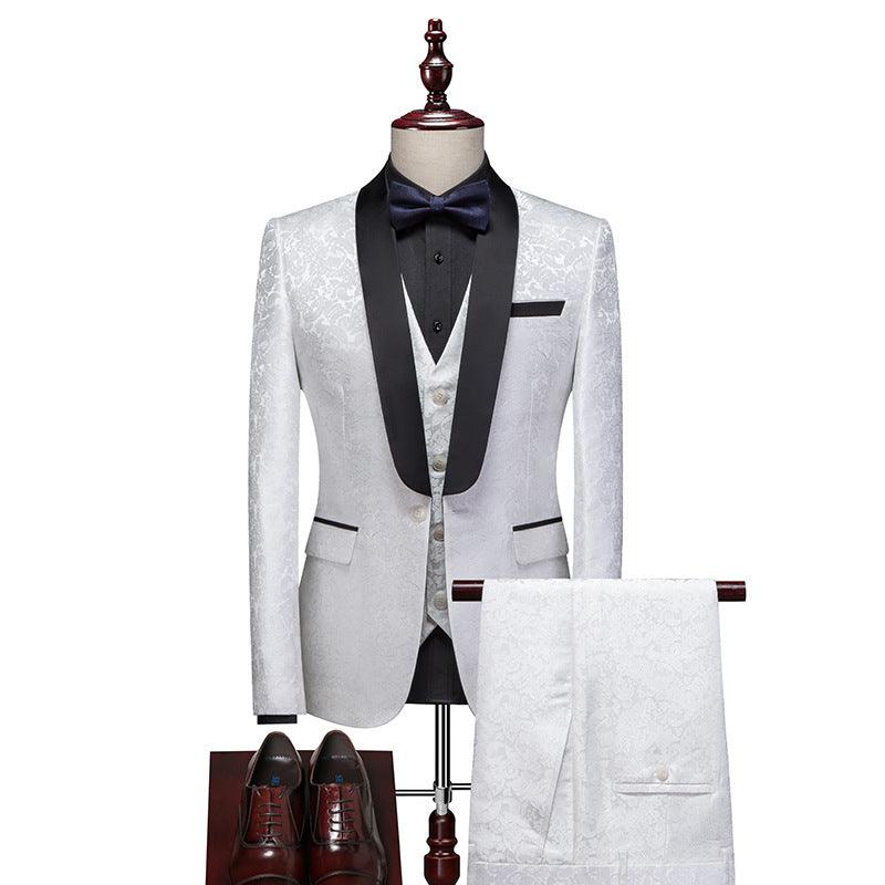 Wedding Dress Men's Plus-size Suit Shawl Collar - melvincucci