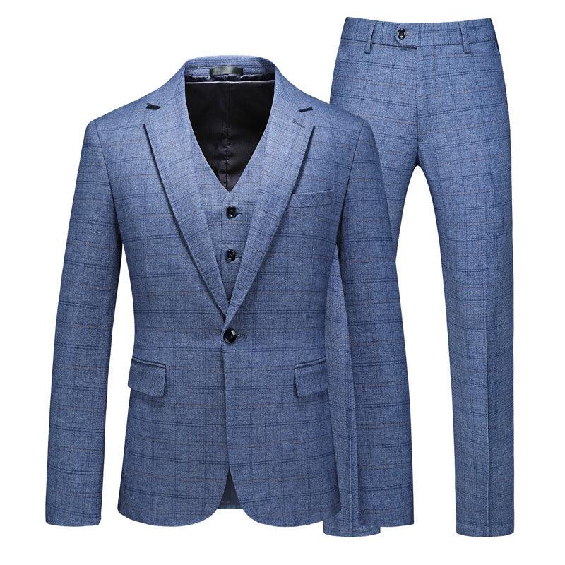 Three-piece Suit For The Groom's Wedding Dress - melvincucci