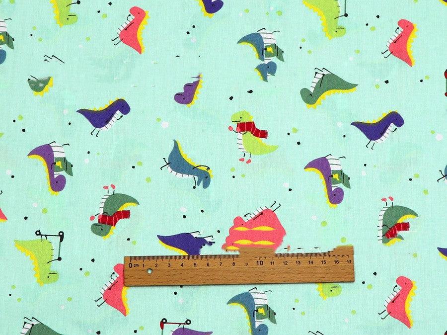 Dinosaur Pattern Cotton Four-piece Fabric Set - melvincucci