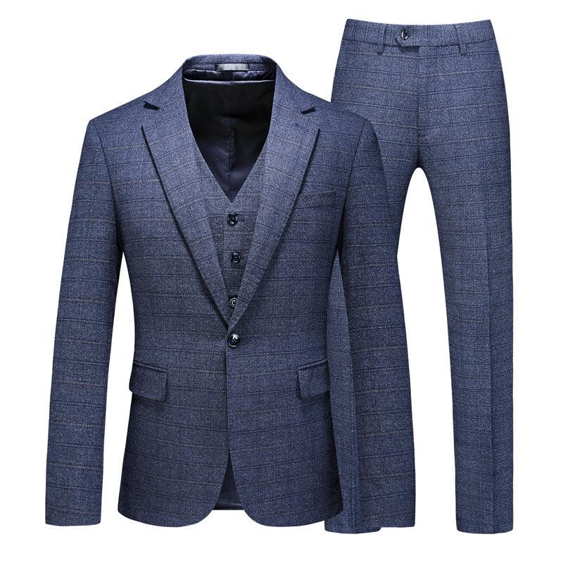 Three-piece Suit For The Groom's Wedding Dress - melvincucci