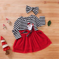 Christmas Girls Net Yarn Princess Dress - melvincucci