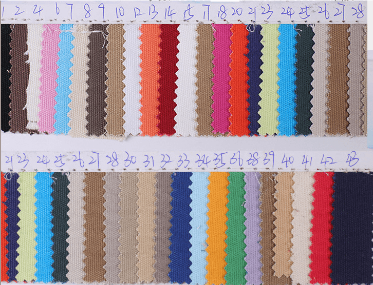 Safety Cotton Plain Dyed Canvas Fabric - melvincucci