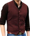 Roupa De Homens Tweed Jaqueta Steampunk Marrom Preta Estilo - melvincucci