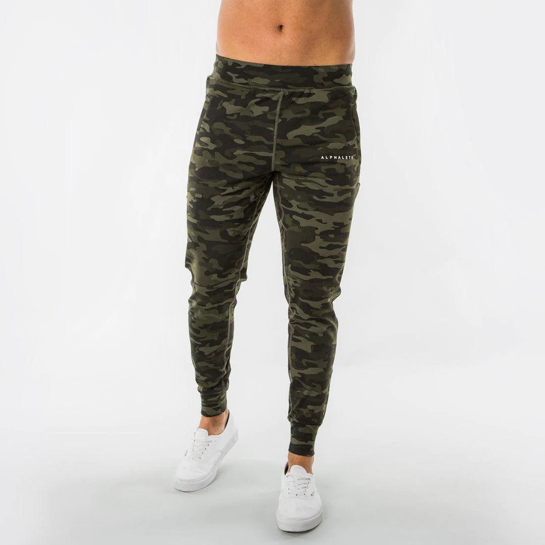 Camo trousers men - melvincucci