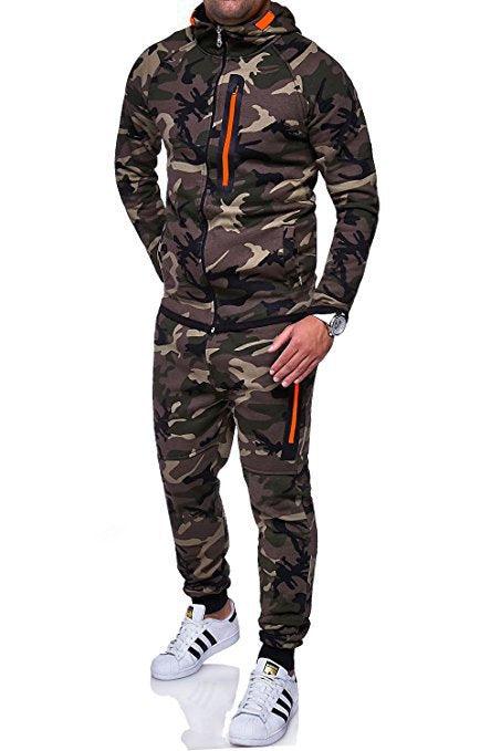 Camouflage jacket hooded men - melvincucci