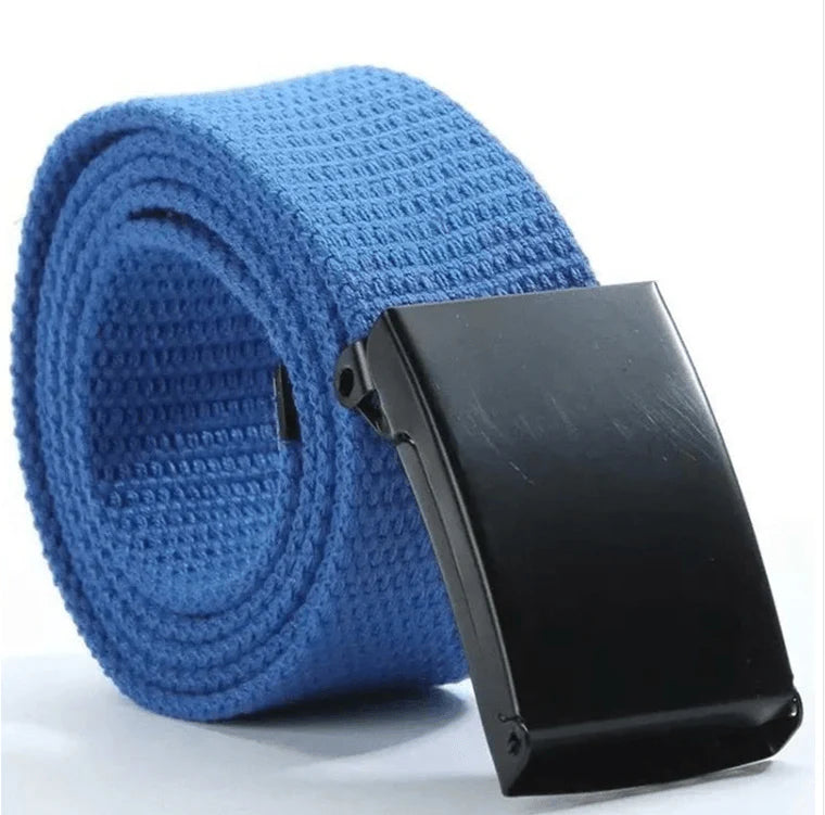 Candy-colored fashionable canvas belts for men and women - melvincucci