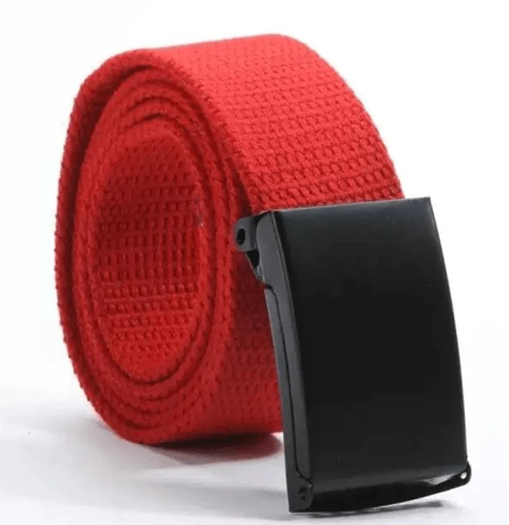 Candy-colored fashionable canvas belts for men and women - melvincucci