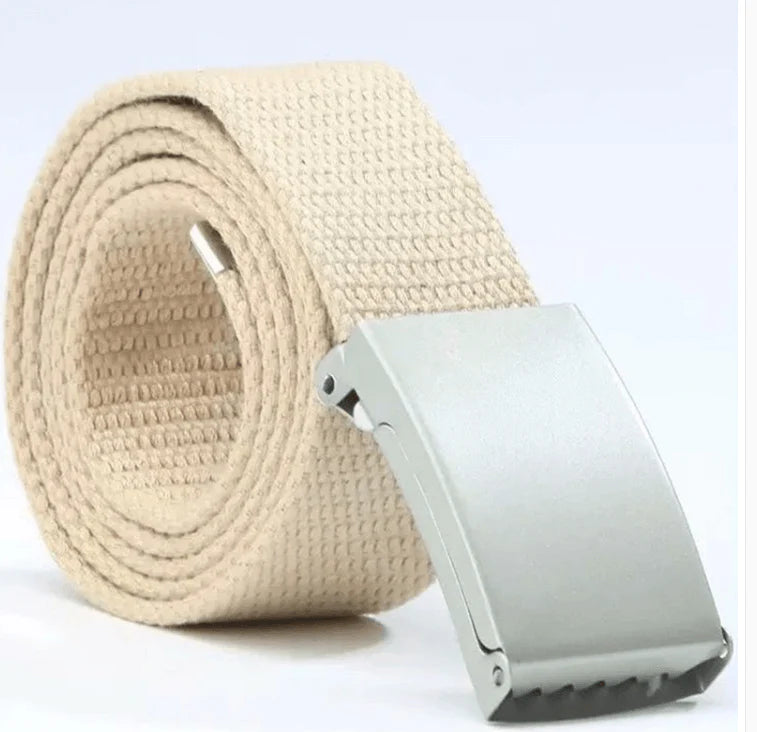 Candy-colored fashionable canvas belts for men and women - melvincucci