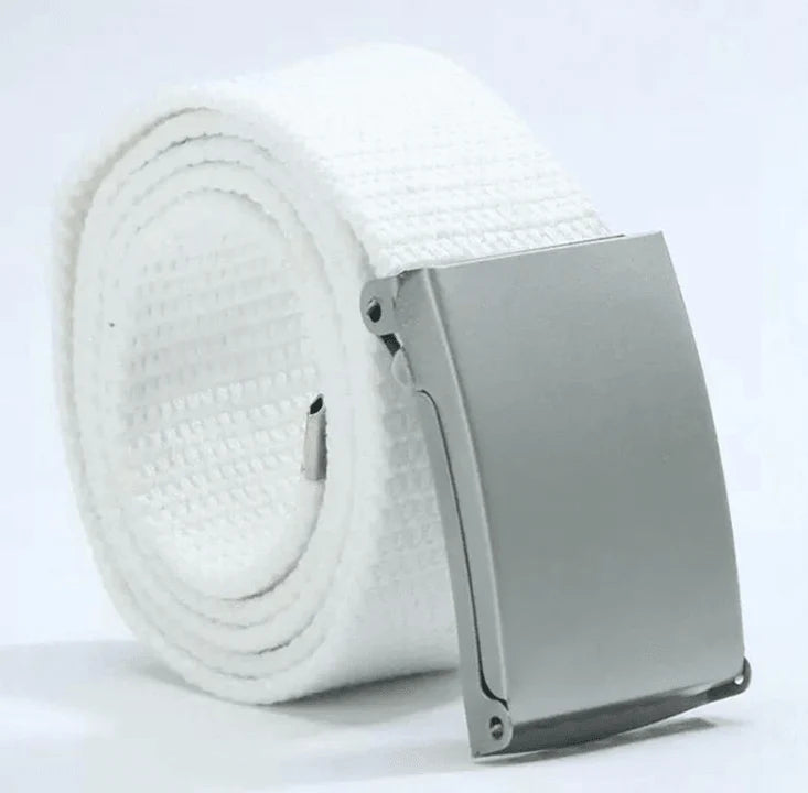 Candy-colored fashionable canvas belts for men and women - melvincucci