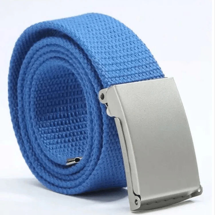 Candy-colored fashionable canvas belts for men and women - melvincucci