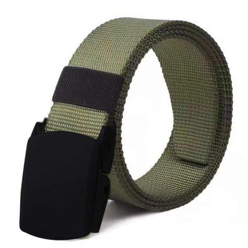 Canvas Belt Men Automatic Buckle Outdoor - melvincucci
