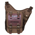 Canvas Retro Messenger Bag Men - melvincucci