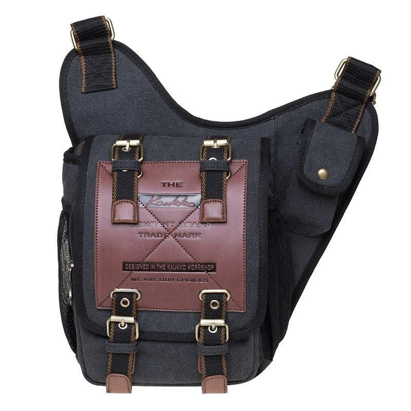 Canvas Retro Messenger Bag Men - melvincucci